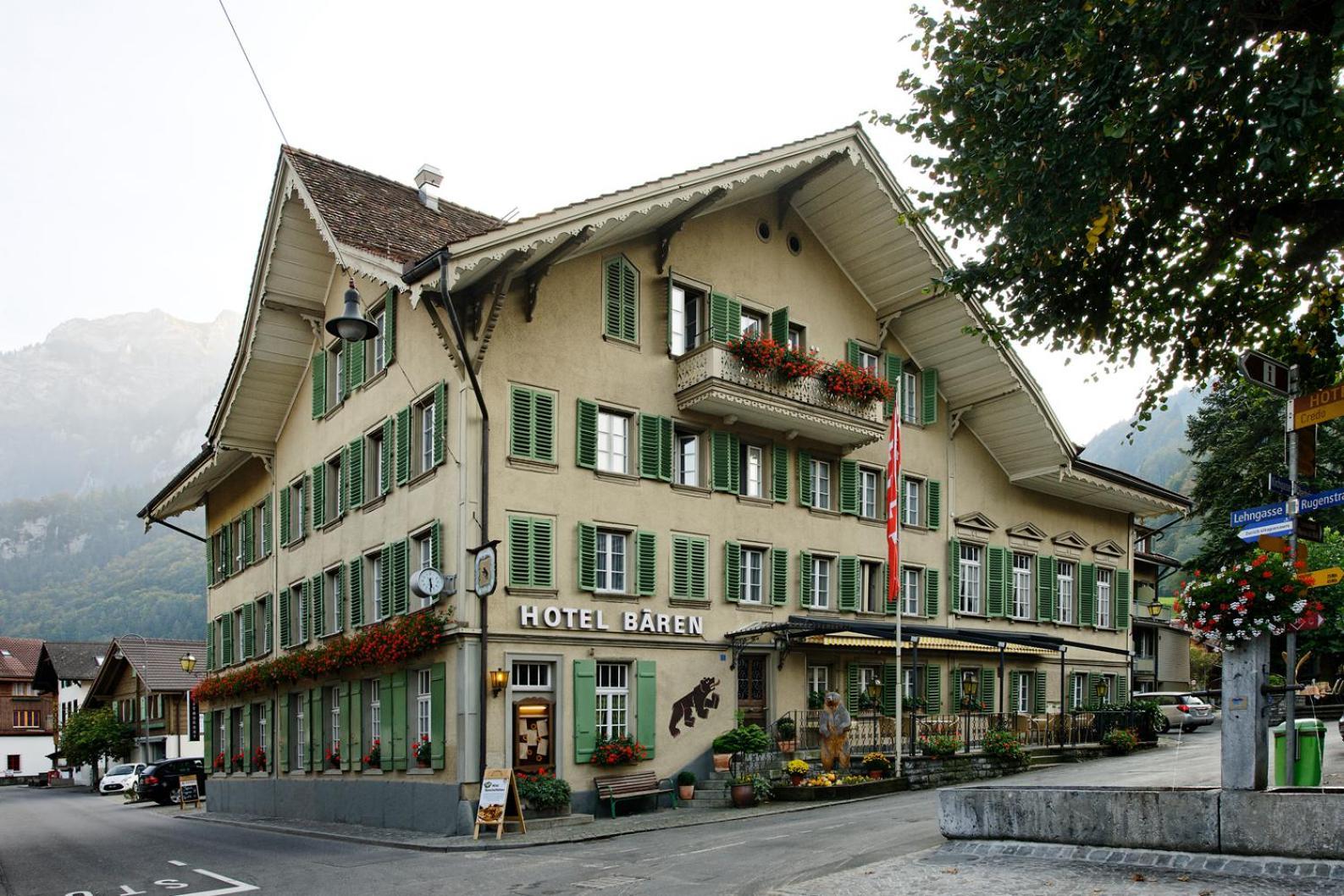 Baeren Hotel, The Bear Inn Wilderswil Luaran gambar